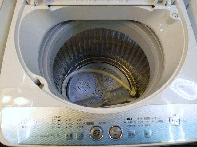 広島リサイクル倶楽部はいからさん » Blog Archive » シャープ 洗濯機【ES-GE55L】買取・販売価格